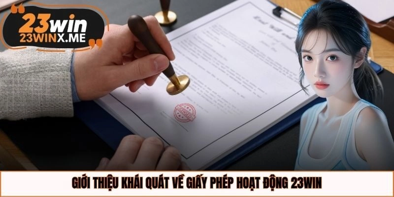 Giới thiệu khái quát về giấy phép hoạt động 23WIN