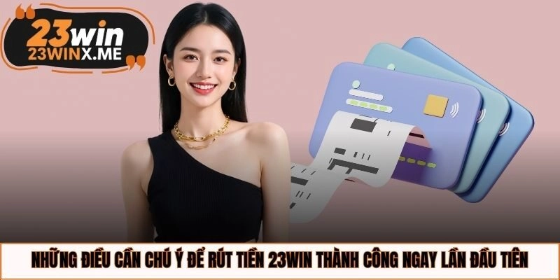 Những điều cần chú ý để rút tiền 23WIN thành công ngay lần đầu tiên